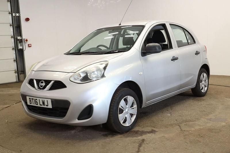Silver Used 2016 Nissan Micra Visia Hatchback | £5,240 (Fair price) - Image 1/3