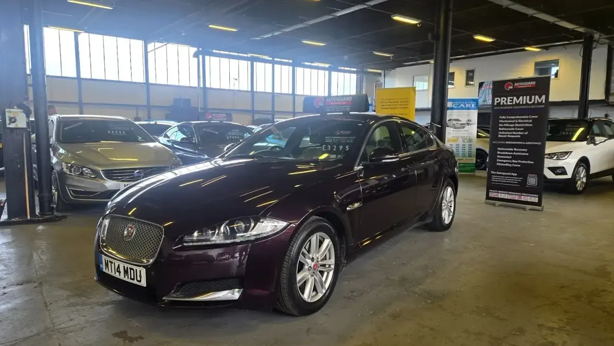Used Jaguar XF Luxury 2014 Red Sedan
