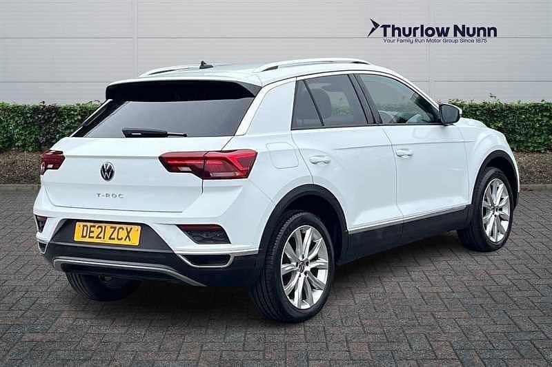 Used VW T-Roc SEL 150 HP (110 kW) 2021 White SUV