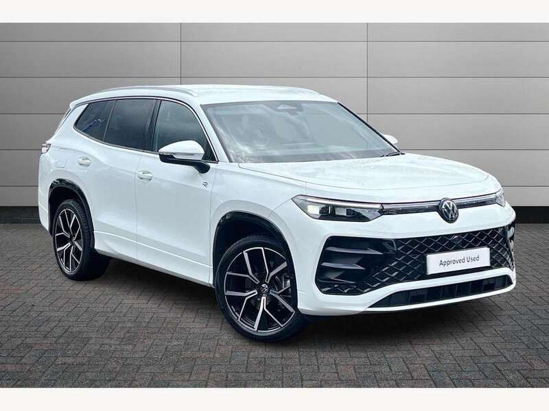 White Used 2025 VW Tayron R-line SUV | £42,195 (Good price) - Image 1/4