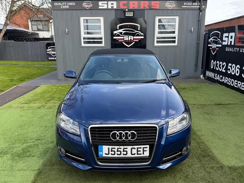 Used Audi A3 Cabriolet Sport 105 HP (77 kW) 2012 Blue Cabriolet