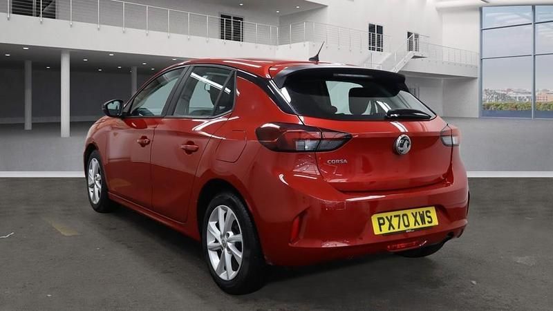 Used Vauxhall Corsa 75 HP (55 kW) 2020 Red Hatchback