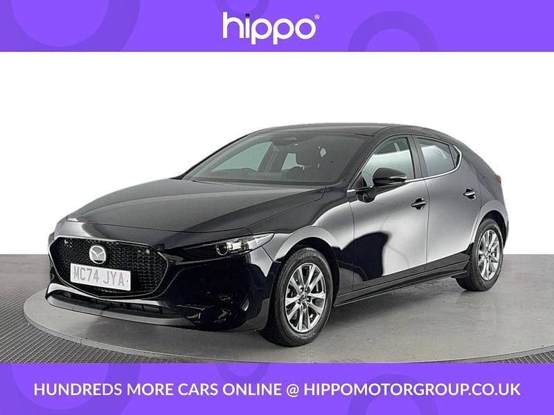 Black Used 2025 Mazda 3 Center-Line Hatchback | £18,300 - Image 1/4