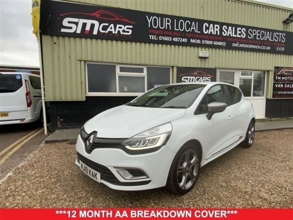 White Used 2019 Renault Clio IV GT-Line Hatchback | £8,450 (Fair price) - Image 1/1