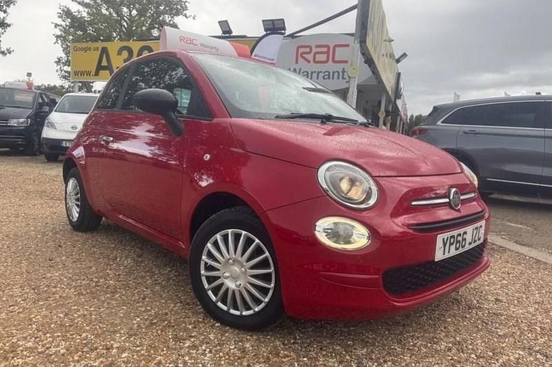 Red Used 2016 Fiat 500 Pop Hatchback | £5,399 (Fair price) - Image 1/1