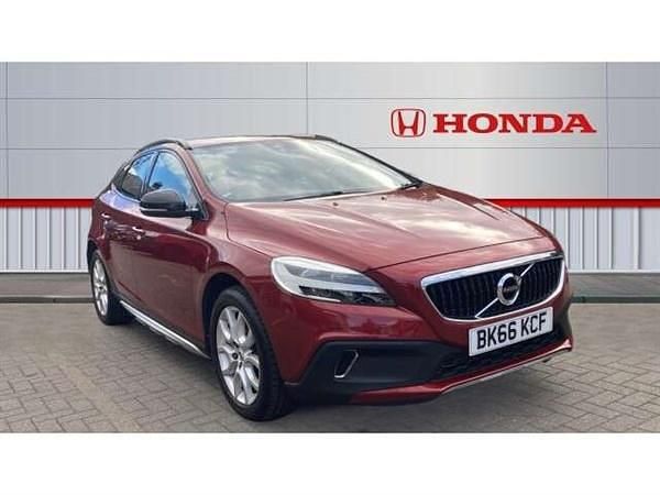 Red Used 2016 Volvo V40 CC Pro Estate | £12,103 (Fair price) - Image 1/4