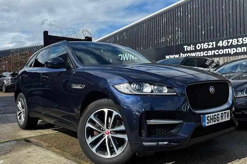 Blue Used 2016 Jaguar F-Pace R-Sport SUV | £9,900 (A bit pricey) - Image 1/1