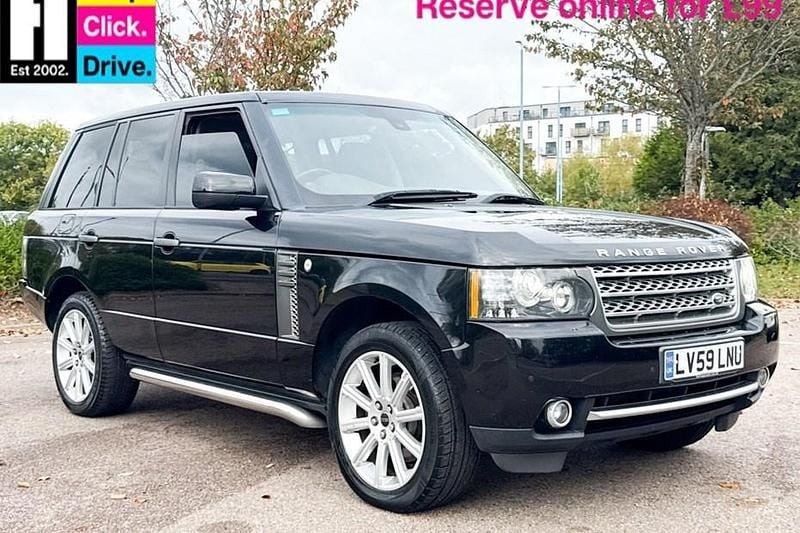 Black Used 2009 Land Rover Range Rover Autobiography SUV | £8,801 (Fair price) - Image 1/1