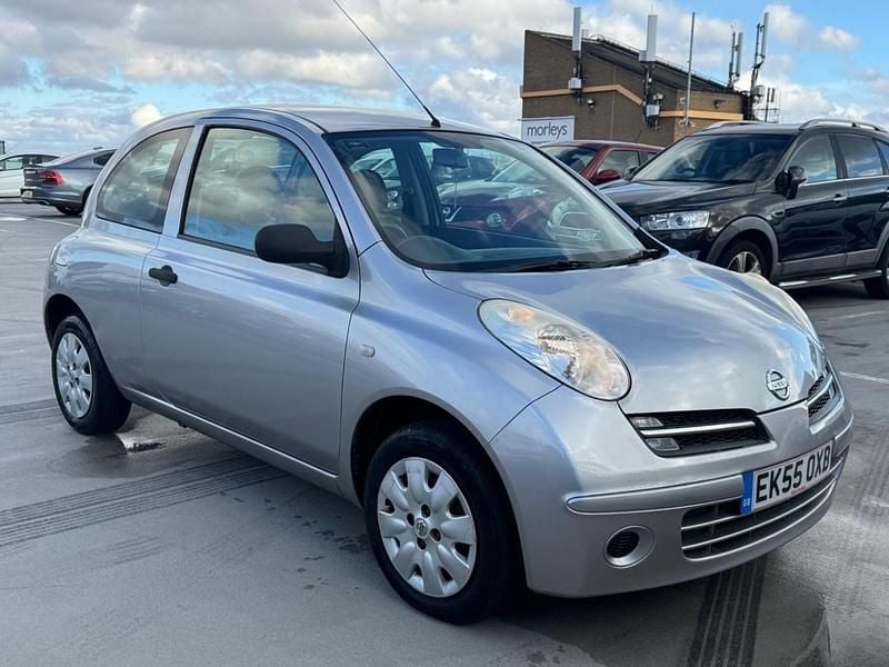 Silver Used 2005 Nissan Micra S Hatchback | £1,750 (Fair price) - Image 1/4