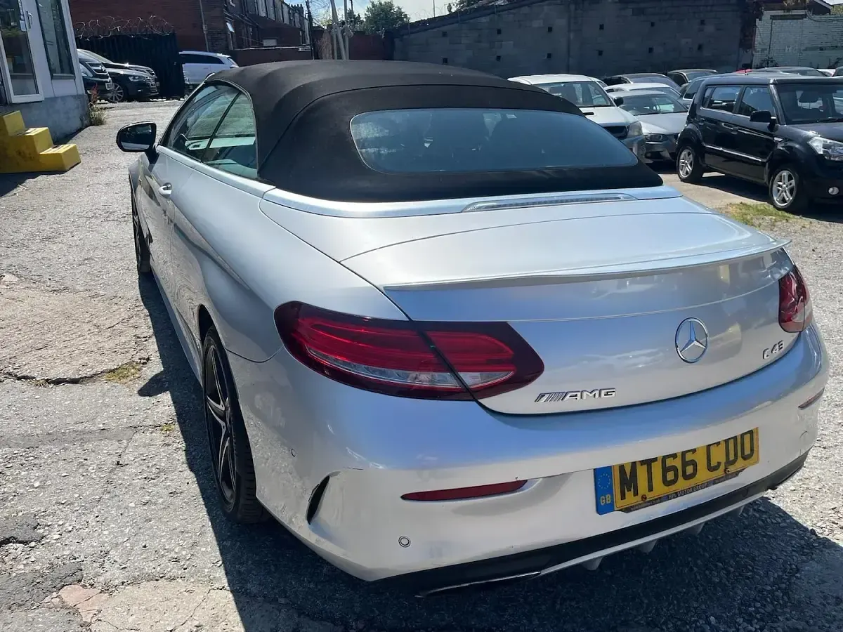 Used Mercedes C43 AMG Premium Plus 2016 Silver Cabriolet