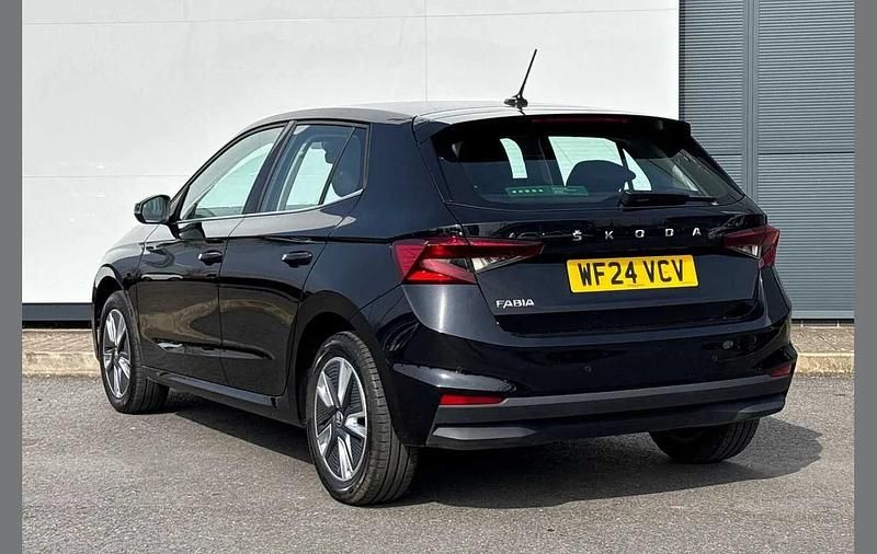 Used Skoda Fabia SE L 108 HP (79 kW) 2024 Black Hatchback