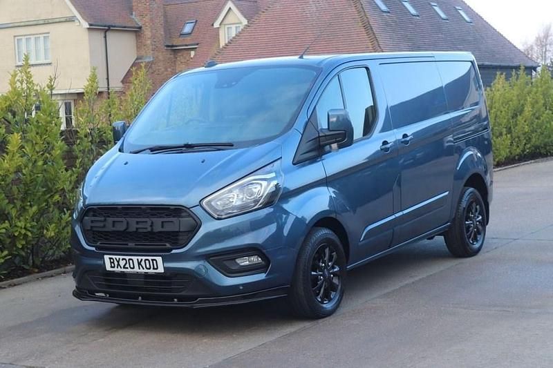 Used Ford Transit Custom Limited 130 HP (95 kW) 2020 Blue Van