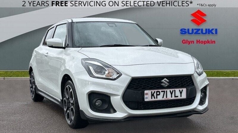 White Used 2021 Suzuki Swift Sport Hatchback | £17,425 (Expensive) - Image 1/4