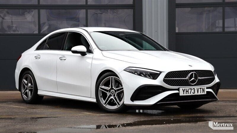 Digital white Used 2024 Mercedes A200 Executive Sedan | £25,990 - Image 1/4
