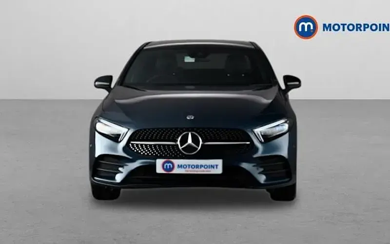 Used Mercedes A250 AMG Line Premium Plus 218 HP (160 kW) 2022 Blue Sedan