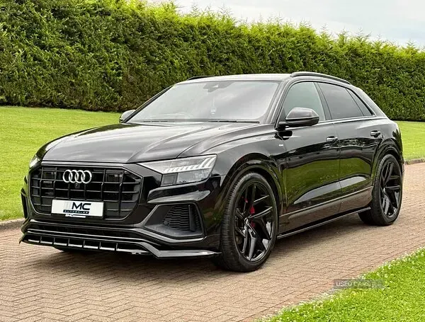 Used Audi Q8 S-Line 286 HP (210 kW) 2018 Black SUV