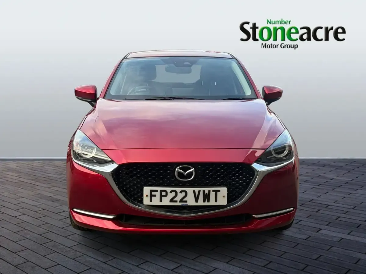 Używany Mazda 2 Inclusive 88 KM (64 kW) 2022 Czerwony Hatchback