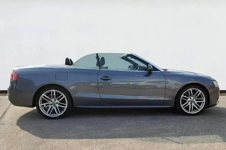Used Audi A5 Cabriolet S-Line 177 HP (130 kW) 2015 Grey Cabriolet