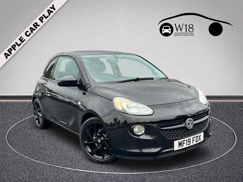 Used Vauxhall Adam S 70 HP (51 kW) 2019 Black Hatchback