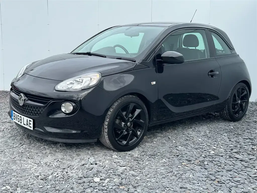 Used Vauxhall Adam 70 HP (51 kW) 2019 Black Hatchback