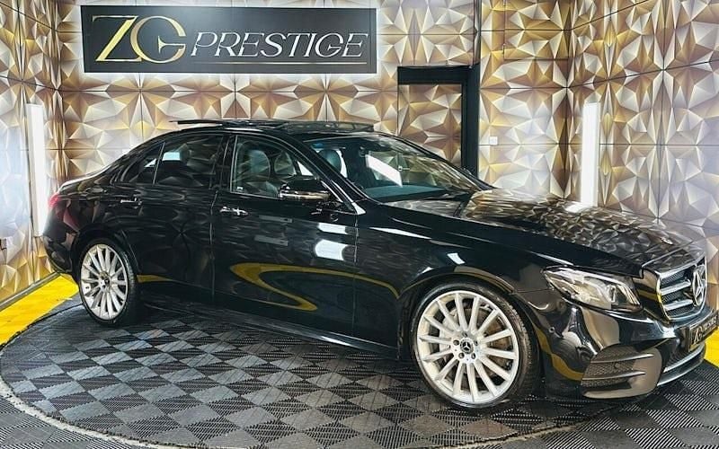 Black Used 2020 Mercedes E300 AMG line Sedan | £24,795 (Fair price) - Image 1/3