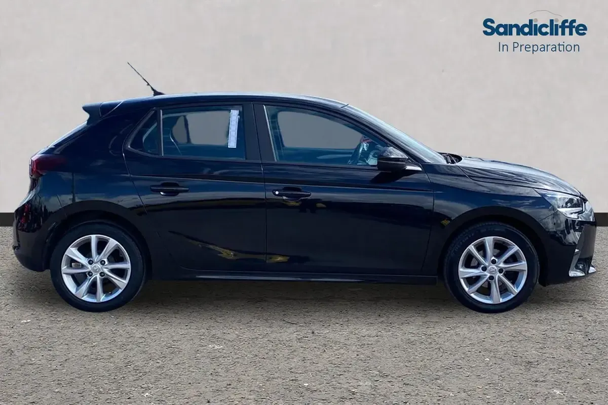 Used Vauxhall Corsa 75 HP (55 kW) 2021 Black Hatchback