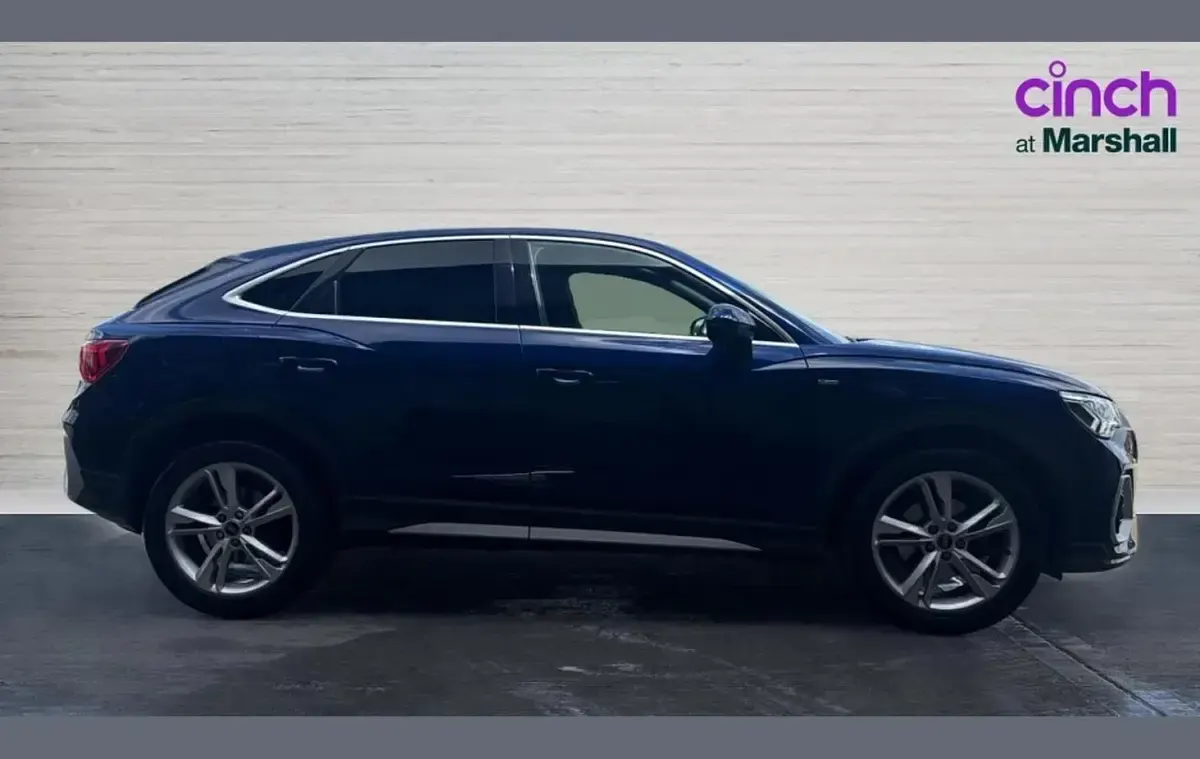 Used Audi Q3 S-Line 150 HP (110 kW) 2023 Blue SUV