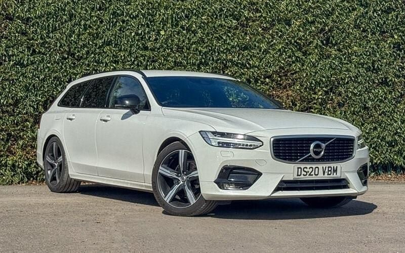 Used Volvo V90 R-Design 190 HP (139 kW) 2020 White Estate