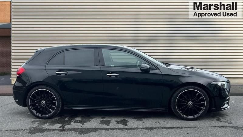 Used Mercedes A200 AMG Line Premium Plus 163 HP (119 kW) 2022 Black Hatchback