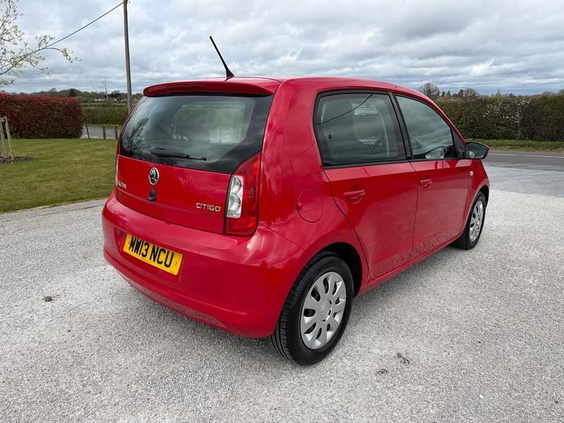 Used Skoda Citigo SE 2013 Red Hatchback