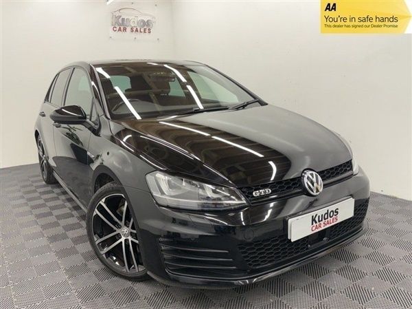 Black Used 2016 VW Golf VII GTD Hatchback | £11,890 (Good price) - Image 1/1