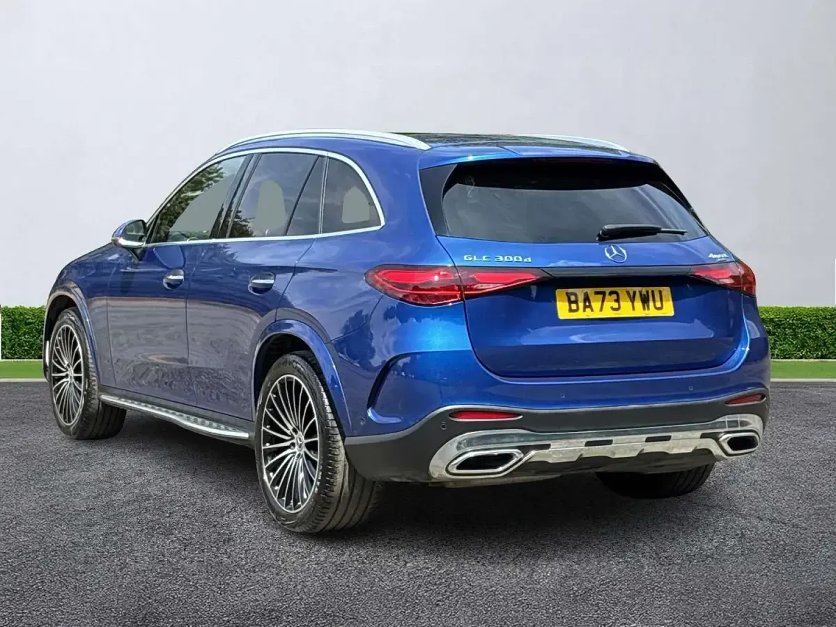 Used Mercedes GLC300 AMG Line Premium Plus 2024 Blue SUV