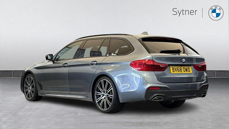 Used BMW 540 M Sport 335 HP (246 kW) 2018 Blue Estate