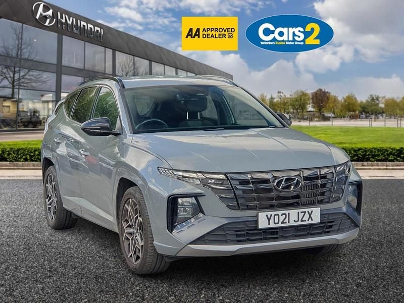 Grey Used 2021 Hyundai Tucson N Line SUV | £19,990 (A bit pricey) - Image 1/4
