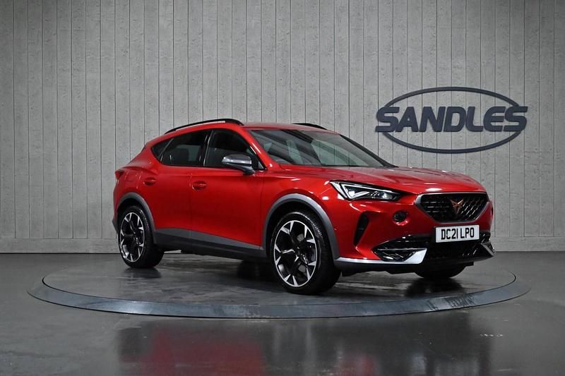 Used Cupra Formentor 204 HP (150 kW) 2021 Red SUV