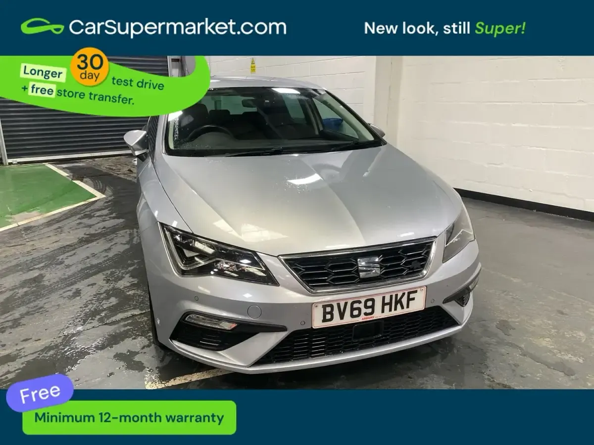Second-hand Seat Leon FR 2019 Argintiu Hatchback