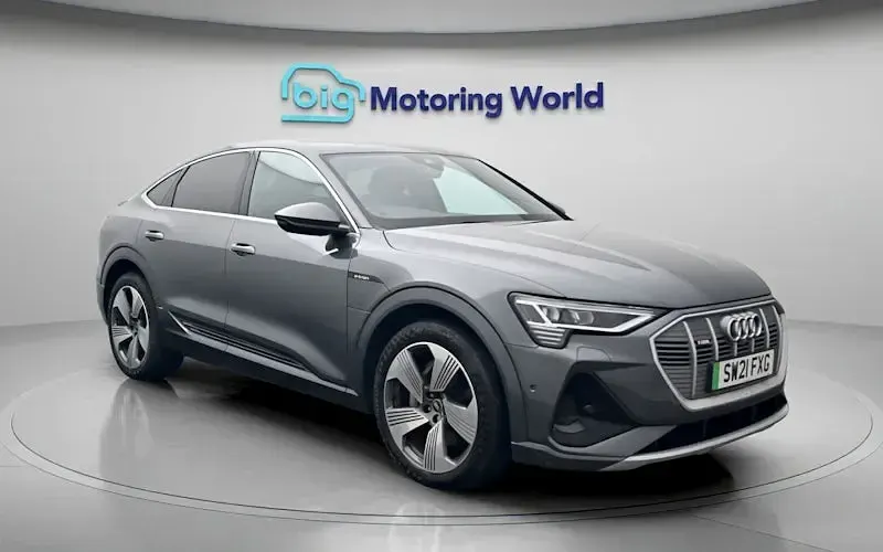 Used Audi e-tron Sportback S-Line 230 kW (313 HP) 2021 Grey SUV