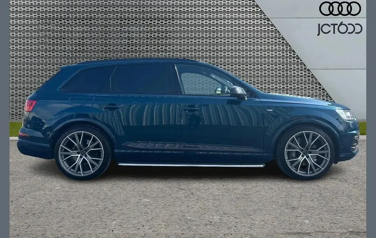 Used Audi Q7 Advanced 281 HP (206 kW) 2019 Blue SUV