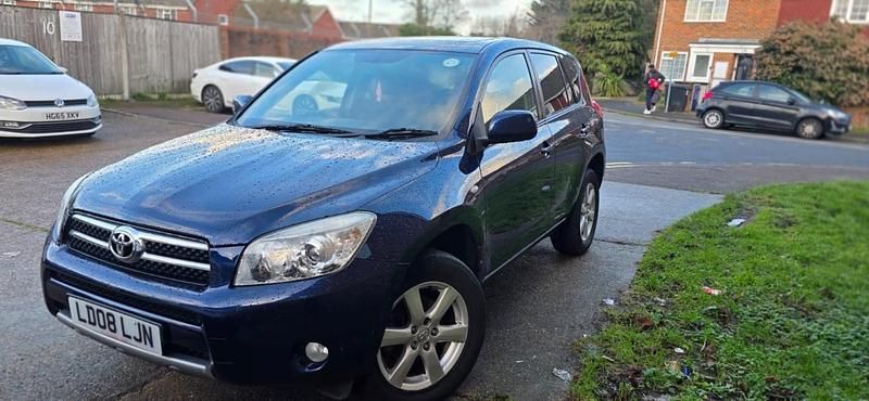 Blue Used 2008 Toyota RAV4 Estate | £3,295 (Expensive) - Image 1/4