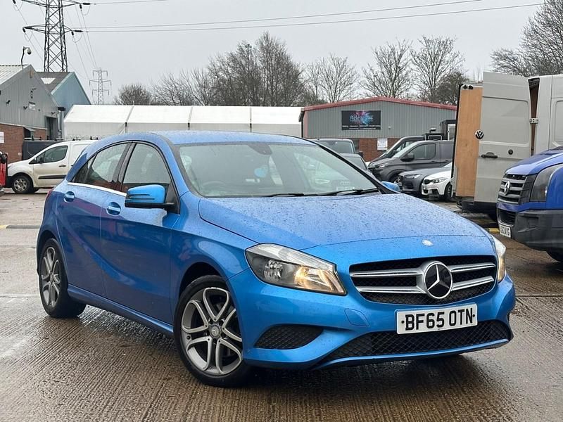 Used Mercedes A200 2015 Blue Hatchback