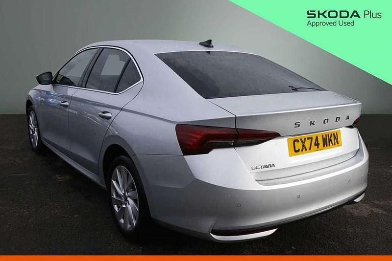 Used Skoda Octavia SE L 150 HP (110 kW) 2024 Brilliant silver metallic Hatchback