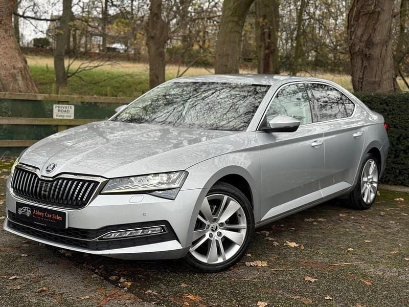 Used Skoda Superb SE L 150 HP (110 kW) 2021 Silver Hatchback