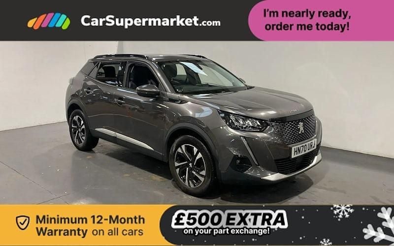 Used 2022 Peugeot 2008 Allure Premium SUV | £12,597 (Good price) - Image 1/3