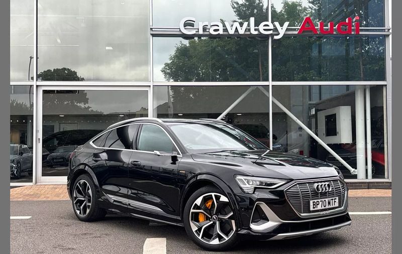 Black Used 2021 Audi e-tron Sportback Comfort SUV | £36,990 (Fair price) - Image 1/4