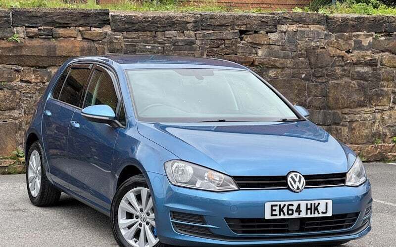 Blue Used 2014 VW Golf VII SE Hatchback | £6,995 (Good price) - Image 1/4