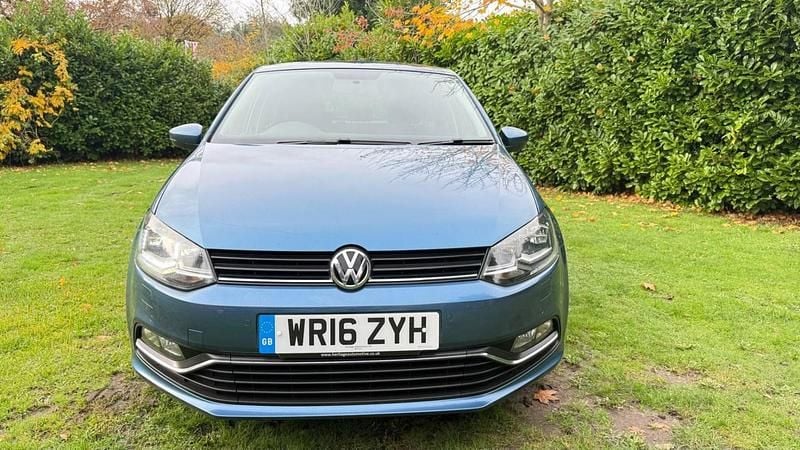 Used VW Polo SEL 110 HP (80 kW) 2016 Blue Hatchback