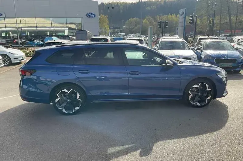 Used Skoda Superb SportLine 2025 Blue Estate