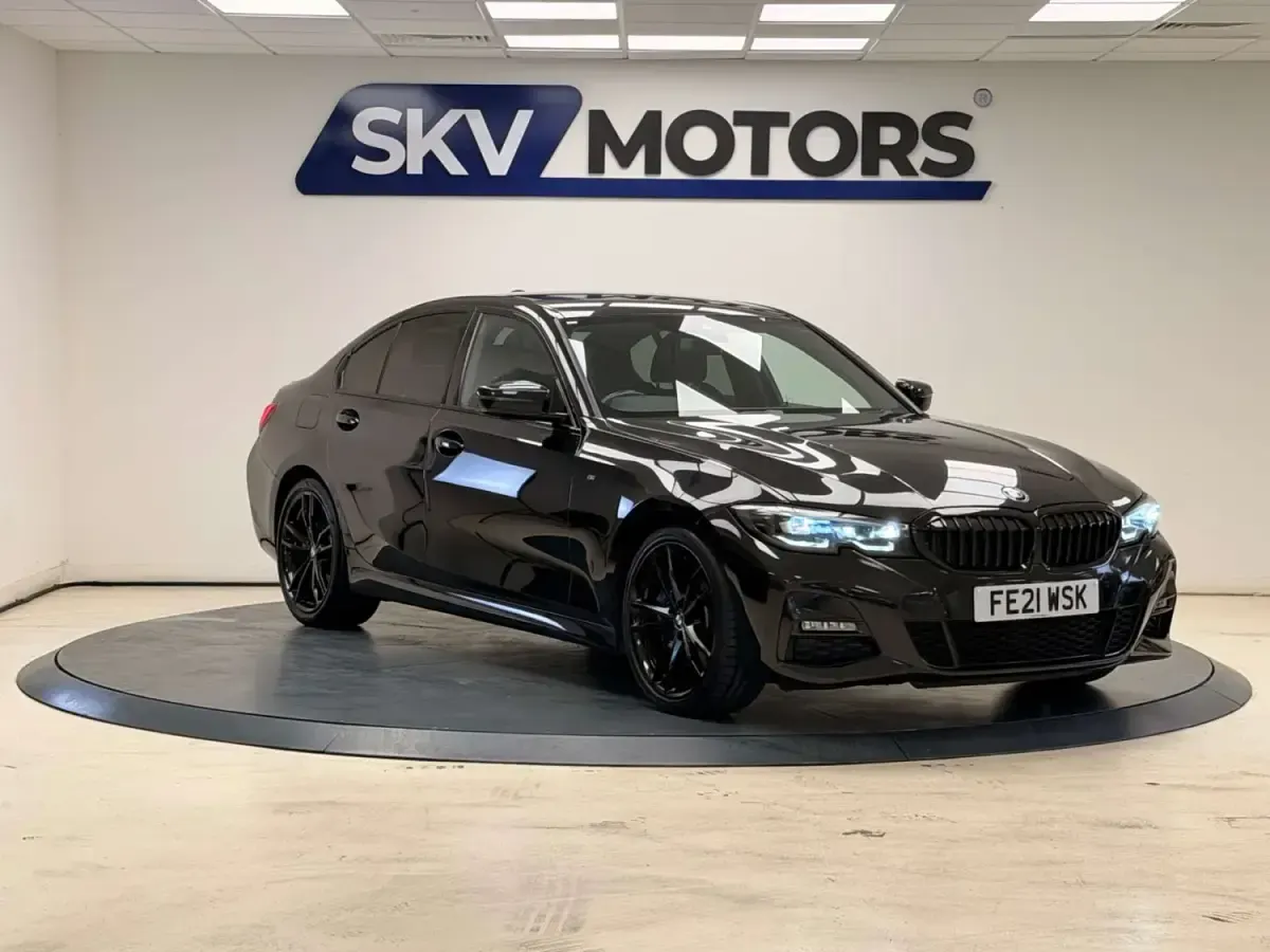 Used BMW 320e M Sport 2021 Black Sedan