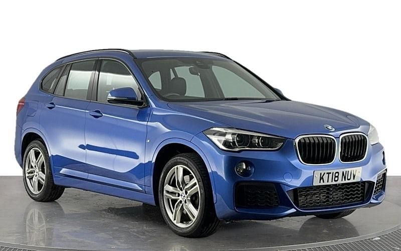 Begagnad BMW X1 xLine 192 HK (141 kW) 2018 Blå SUV