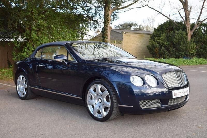 Used Bentley Continental 2008 Blue Cabriolet